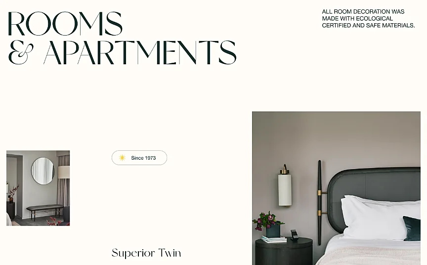 BankHotel: Kamers en appartementen