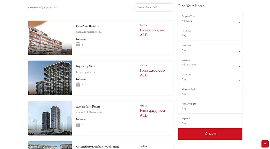 Postcodes: Een eigen applicatie voor de listings